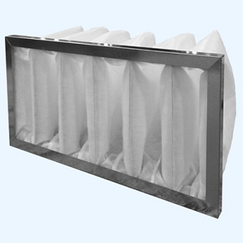 FRr (F9) 900*500 Shuft фильтр карманный (материал) для прямоугольного фильтра-бокса